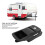 Locking Paddle Latch with Keys RV Compartment Door Lock AntiTheft Black Flush Mount Handle 2