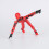 Figurine articulée Dummy13 - Rouge, imprimée en 3D, 13 points d'articulation 6