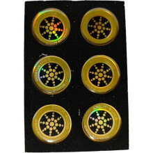 EMF Protection Stickers 6 Pack Anti Radiation 5G EMF Blocker for Phones Laptops Tablets Universal Use