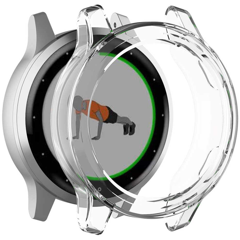 Protective Case Scratchresistant Flexible Tpu Bumper Cover For Garmin Vivoactive 4S White 9092120834888