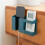 Punch Free Wall Mounted Organizer Remote Control Storage Box Mobile Phone Plug Wall Holder Multifunctional Storage Rack 5