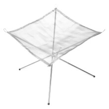 Folding Campfire Stand Portable Folding Fire Pit Portable Fire Pit Outdoor Metal Holder Metal Brackets,Medium
