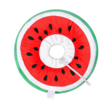 Adjustable Cat Cone Collar Soft, Cute Cats Recovery Collar, Cats Cones After Surgery for Kittens Watermelon Small