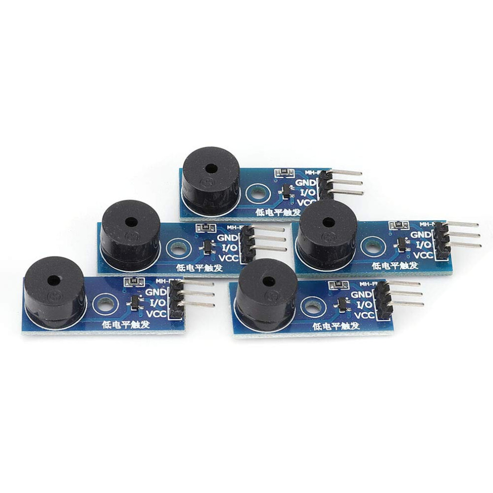 5Pcs Passive Buzzer Module 3.3V 5V 3Pin Low Level Trigger Alarm For Arduino 9092120835533