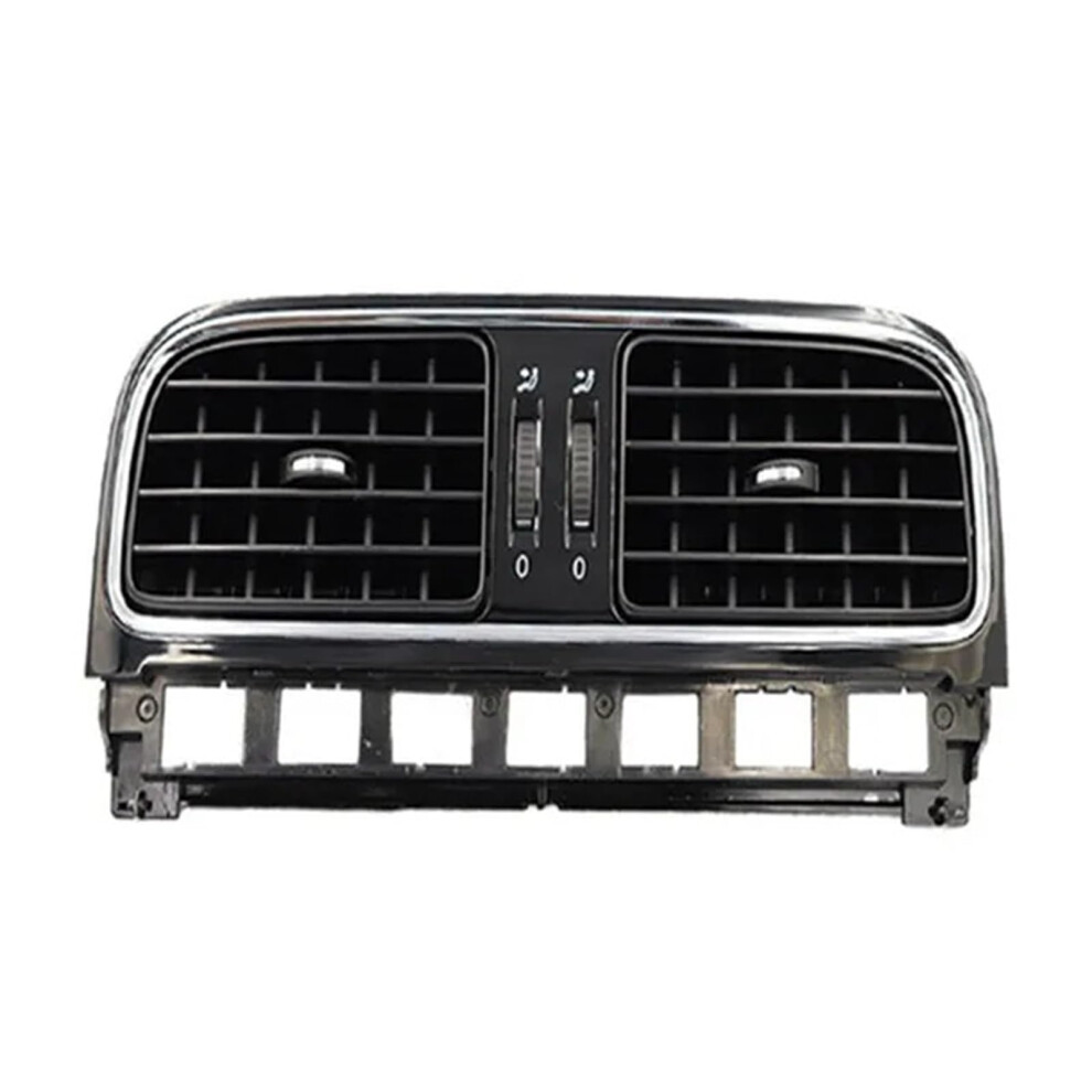 Abs Central Dashboard Air Vent Grill Cover For Vw Polo 2011Â2018, Restores Cabin Airflow Black 9330225109266