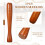 Muddler de Madeira de 3 PeçAs para CoquetéIs, Muddler de Coquetel de 7,7 Polegadas de Comprimento Mojito Muddler Bar Triturador de Gelo de Madeira 6