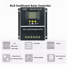 2X 80A MPPT/PWM Regolatore di Carica Solare 12V/24V/36V/48V Strumenti di Controllo Automatico Caricabatteria Solare Fotovoltaico Con LCD E Doppia USB