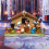 Presepe, Presepe per Interni con Luce leD, Include 1 Presepe e 8 Statuette 2