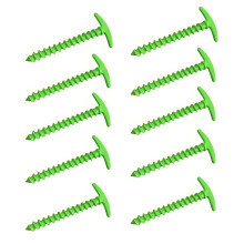 10pcs Windproof Spiral Tent Stakes, Ideal for Camping, Hiking, Canopies, Tarps, Outdoor Survival & Emergency Preparedness, Camping Accessories