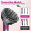 Wave Curl Diffuser Attachment compatible with Dyson Airwrap HS01/HS05/HS08 – Upgraded dome, faster drying & curl definition, grey 4