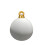 Boule de Noël gonflable en velours 24 pouces 1