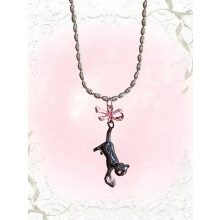 1pc Cute Cat Charm Necklace For Women Creative Necklace for Women Fashion-default