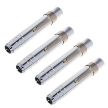 4 PCS Silver Aluminum Alloy Chalk Keeper Holder