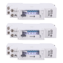 3X SUL180A 15 Minutes Mechanical Timer 24 Hours Programmable Din Rail Timer Relay Analysis Instruments