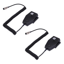 2X CM4 CB Radio Speaker Mic Microphone 4 Pin for / Car Walkie Talkie