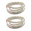 2X 60-3528 SMD Waterproof LED Light Strip DC12V (Warm White) 1M 1