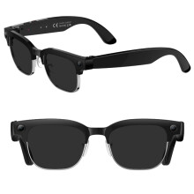 Smart Camera Glasses with 4K Video, AI Object Recognition, Translation, Bluetooth Calls, IP65