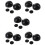 10 Pcs Laptop Notebook Black Antiskid Cool  Cooler Stand Pad 1