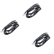 3X NTC 10K Ohm Waterproof Digital Thermal Temperature Sensor Probe 1M
