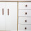 Wooden Cabinet Knobs Solid Beech Walnut 2 pcs 64 mm 5
