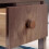 Gamvdout Wood Knobs 2Pcs, Solid Beech/Walnut Round Handles, 50mm, Compatible with Wardrobe/Drawer/Cabinet 6