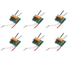 6X PCB Circuit Module Board Parts,Li-Ion Protection for  18V Bl1830 Bl1840 Bl1850