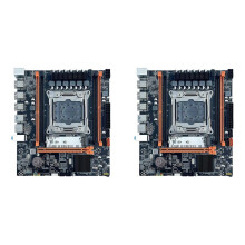 2X Carte Mère X99 B85 LGA2011-3 4X DDR4 REG ECC RAM M.2 PCIE SATA3.0 Carte Mère de Bureau pour Processeur E5 2650V3 2680V3 2620V3