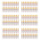 120 Pcs RCA Plug Audio Video Locking Cable Connector Gold Plated 1
