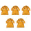 5pcs 120cm Welding Apron Flame Retardant Long Sleeve  Protective Clothing Split Leather Fire-Resistant 2