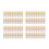 80 Pcs RCA Plug Audio Video Locking Cable Connector Gold Plated 1