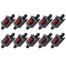 10X IP67 Waterdichte Inline-Schakelaar 12V 20A Waterdichte Schakelaar met Hoge Stroomsterkte