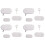 Tuya Zigbee 3.0  Contact Detectors Security Gate Door Window Sensor Transducer  Life Home(4PCS) 2