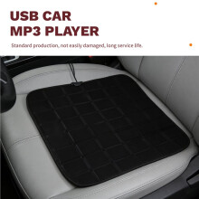 Car Cover Winter Warm Auto Front Row Cushion Pad Car Heating Cushion USB Winter Car Heater