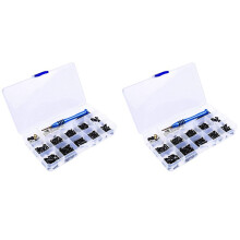 632Pcs M2 M2.5 M3 Screw Fastener Sleeve Hex Wrench Swing Arm for 144001 124019 Rc Car Spare Parts