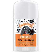Bugalugs Prebiotic Dog nose balm, Natural lick safe Paw balm for dogs contains Pumpkin Powder for itchy skin and supports your dogs Microbiome