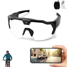 POV Camera Glasses 4K HD Video Capture for Outdoor Sports Recording Single Piece B Variant