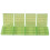Pack of 4 PCS AA / AAA Battery Storage Hard Case Box-Green 2