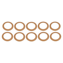 50 Stück 1100W Dental Compressor Verwenden Kolben Polyimid Gummi Ring Ölfreie Luft Kompressor PTFE-Ringe