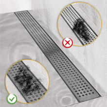 4Pc 50M Shower Drain Hair Catcher Self-Adhesive Floor Drain Stickers Disposable Mesh Sink Strainer Filter for Bathroom