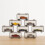 10Pcs Clear Acrylic Display Case for Car Mold, Wheels Car Model Display Case Scale Wheel Display Case B 6