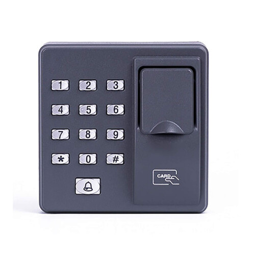 Biometric Attendance Machine with Fingerprint Password ID Card Access Control, Compact MultiMode
