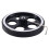 2pcs 300mmx8mm Industrial Aluminum Rubber Measuring Encoder Meter Wheel for Industrial Encoder 3