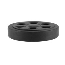 4 Paar 60 mm x 12 mm Ersatz-Gepäckräder Verschleißfester Umweltschutz PU-Koffer-Ersatzräder Schwarzes Paar