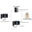 2X -Compatible 4K Dummy Plug with LED Light for  Cards, Desktop/Laptop Vistual Display Adapter C 3