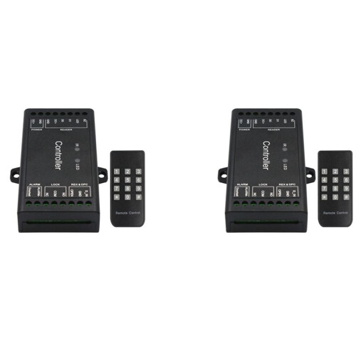 2X TUYA Wifi Controller Single Door Remote Control Access Control Board Panel 12V Wiegand 26-44 Bits Input 1000 User
