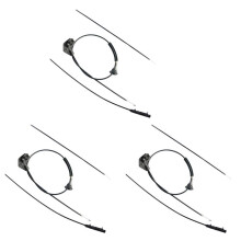 9PCS Engine Hood Release Bowden Cable Wire for  X5 E53 2000-2007 51238403219