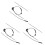 9PCS Engine Hood Release Bowden Cable Wire for  X5 E53 2000-2007 51238403219 1