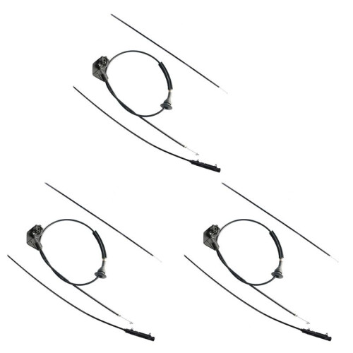9PCS Engine Hood Release Bowden Cable Wire for  X5 E53 2000-2007 51238403219
