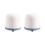 2Pcs Ceramic Filter Magnetized Mineral Water Purifier Water Filter Ceramic Hemisphere Water Filters for Household 1