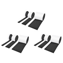 Selbstklebende Filzgleiter, 9 Rollen Filzgleiter (100 X 10 cm + 100 X 5 cm + 100 X 2 Cm), 5 mm Selbstklebend, für StüHle